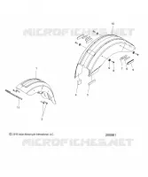 CARROSSERIE - GARDE BOUE AVANT / ARRIERE