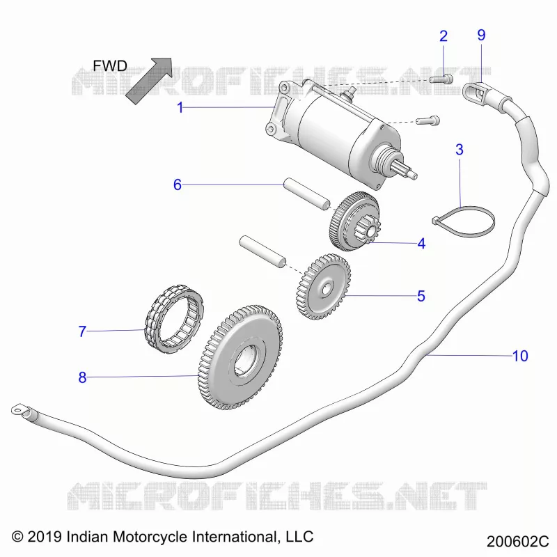 DEMARREUR MOTOR