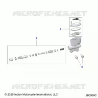 FREIN ARRIERE, MASTER CYLINDER