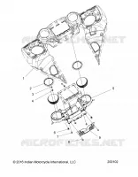 BODY, FAIRING ASM, TABLEAU DE BORD MNTG.