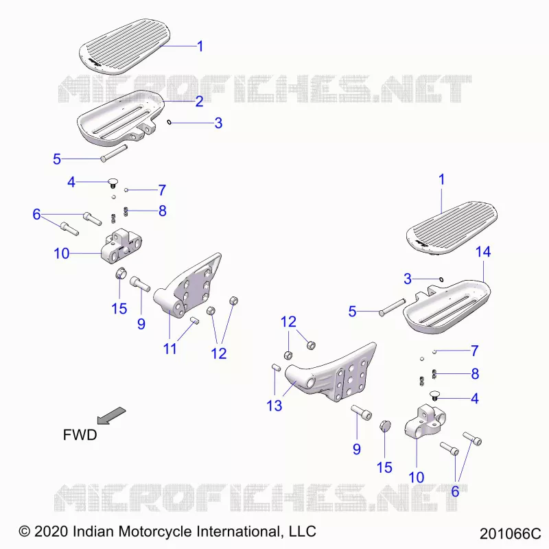 CHASSIS, FLOORBOARD, PASSENGER