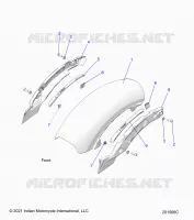 BODY, FENDER,REAR