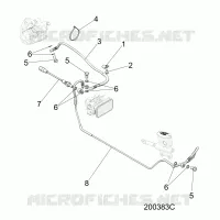 FREINS, FREIN LINE, REAR, ABS