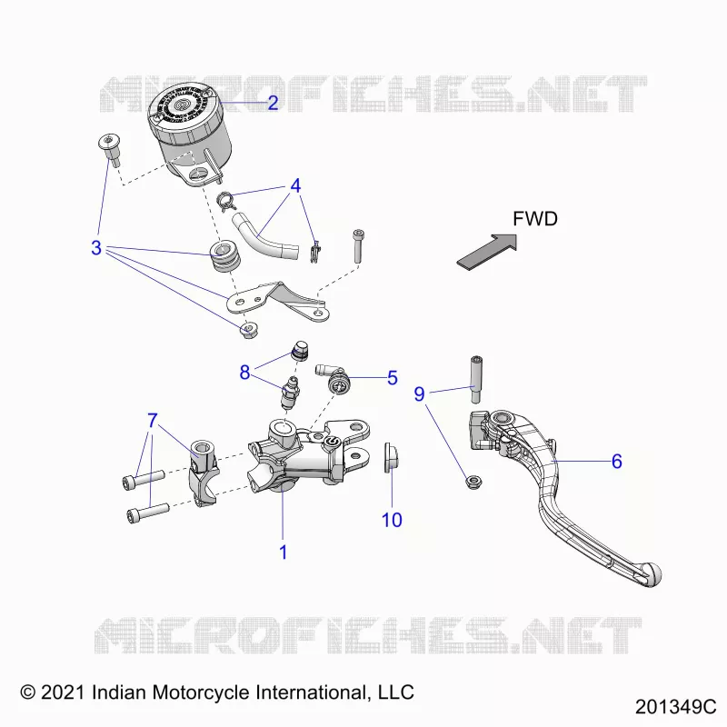 BRAKES, MAITRE CYLINDRE, FRONT