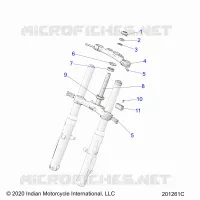 TES DE FOURCHE INFERIEUR ET SUPERIEUR