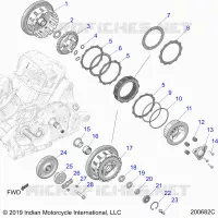 SYSTÃˆME DE TRANSMISSION, CLUTCH AND PRIMARY DRIVE
