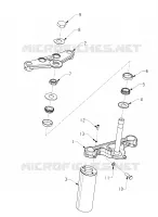SUSPENSION AVANT FORK MOUNTING BRACKETS