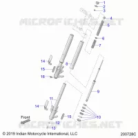 SUSPENSION AVANT FORKS