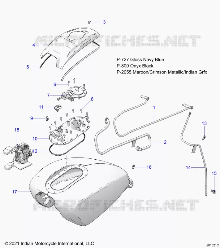 SYSTÃˆME D'ALIMENTATION, FUEL TANK ASM.