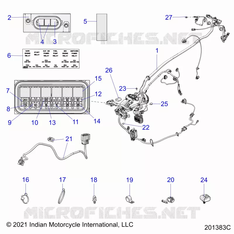 ELECTRICITE, WIRE HARNESS