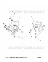 CACHE LATERALS, IGN./THERMOSTAT (SOME MODELS)