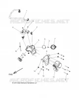 FUEL SYSTEM, FUEL RAIL/CORPS DE PAPILON