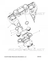 CARENAGES ASM, INSTRUMENT PANEL MNTG.