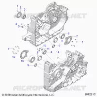 CARTERS MOTEUR BEARINGS