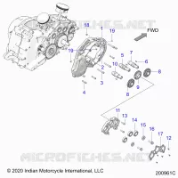 MOTEUR, CAM SHAFTS AND GEARS