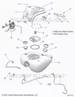 SYSTÃˆME D'ALIMENTATION, FUEL TANK ASM.