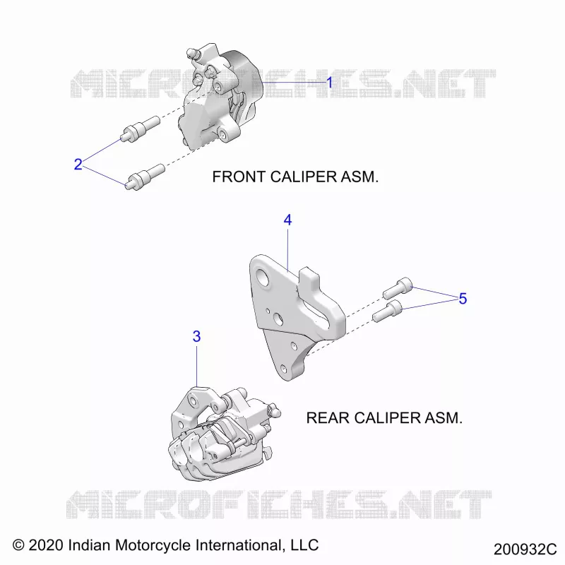 BRAKES, ETRIERS DE FREIN AVANT AND REAR