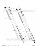 SUSPENSION AVANT FORKS