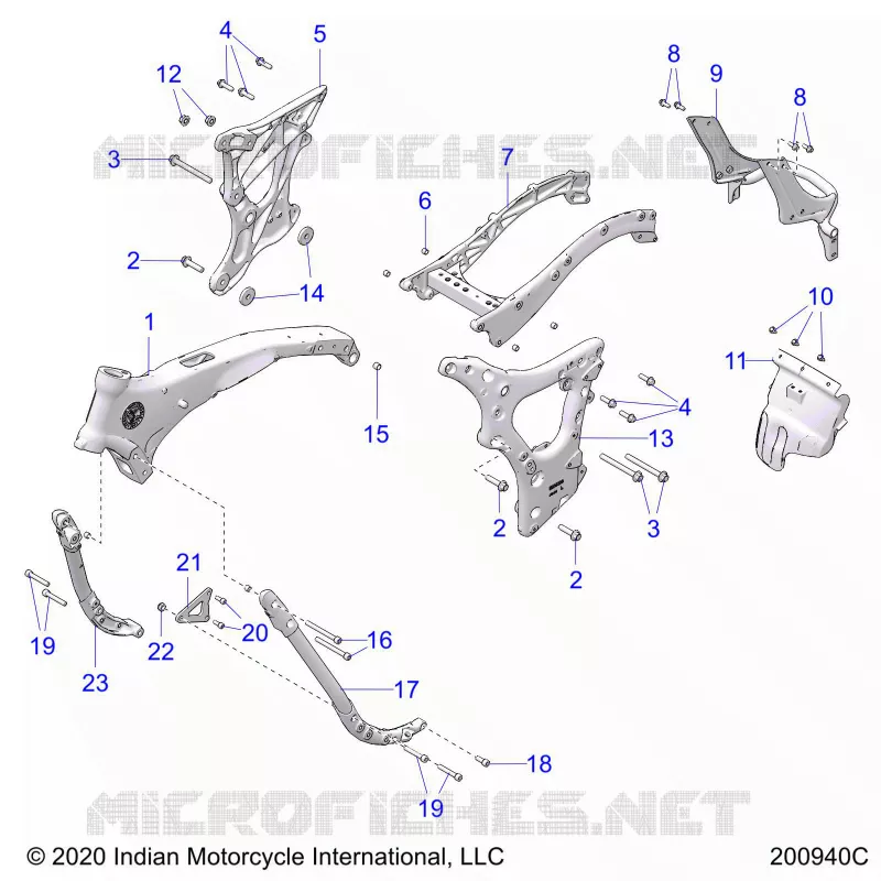 CHASSIS, CADRE ASM.