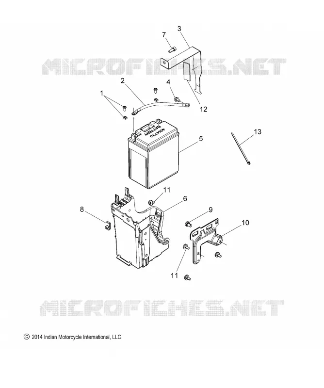 BATTERY - N15MSA00AA/AB/AC/AE (49INDIANBATTERYSCOUT15)