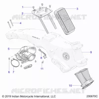 ENGINE, PRISE D'AIR SYSTEM