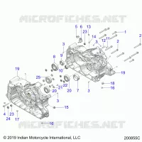 MOTEUR, CASE ASM.