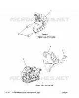 BRAKES, ETRIERS DE FREIN AVANT AND REAR