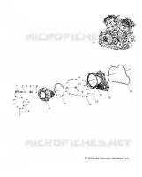 MOTEUR, COVER ASM., PRIMARY AND EMBRAYAGE