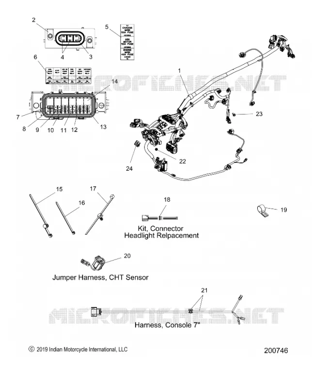 ELECTRICITE, WIRE HARNESS