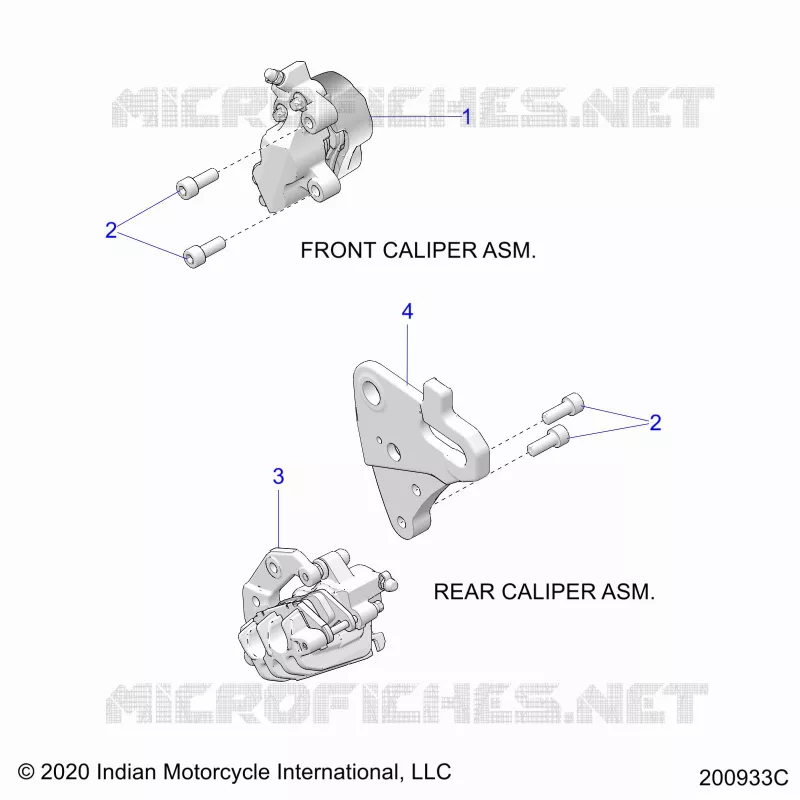 BRAKES, ETRIERS DE FREIN AVANT AND REAR