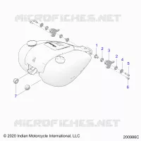 SYSTÃˆME D'ALIMENTATION, FUEL TANK MOUNTING