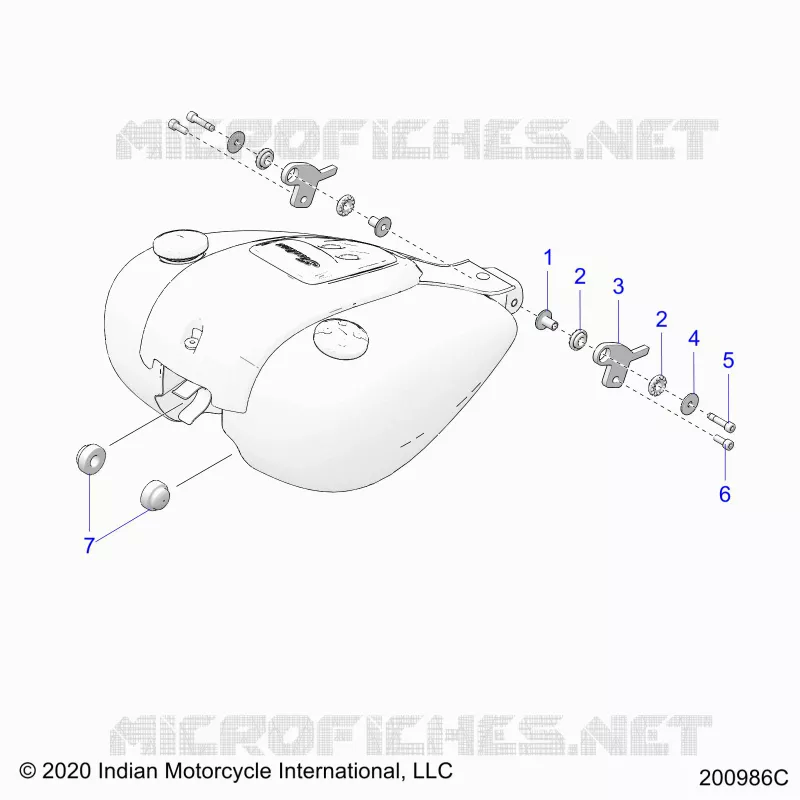 SYSTÃˆME D'ALIMENTATION, FUEL TANK MOUNTING