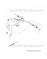 SYSTÃˆME D'ALIMENTATION, FUEL TANK MOUNTING