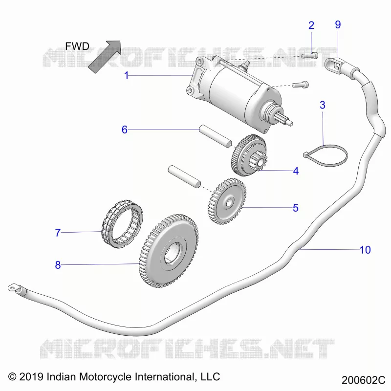 DEMARREUR MOTOR
