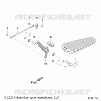 SYSTÃˆME DE TRANSMISSION, SHIFT PEDAL AND SHIFT LINKAGE
