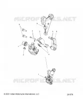 FREINS, CLAIPER, REAR ASM., W/ABS