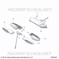 ELECTRICITE, REAR LIGHTING