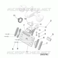 SUPPORT PLAQUE D'IMMATRICULATION