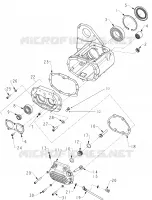 SYSTÈME DE TRANSMISSION, TRANSMISSION BEARINGS AND COVERS