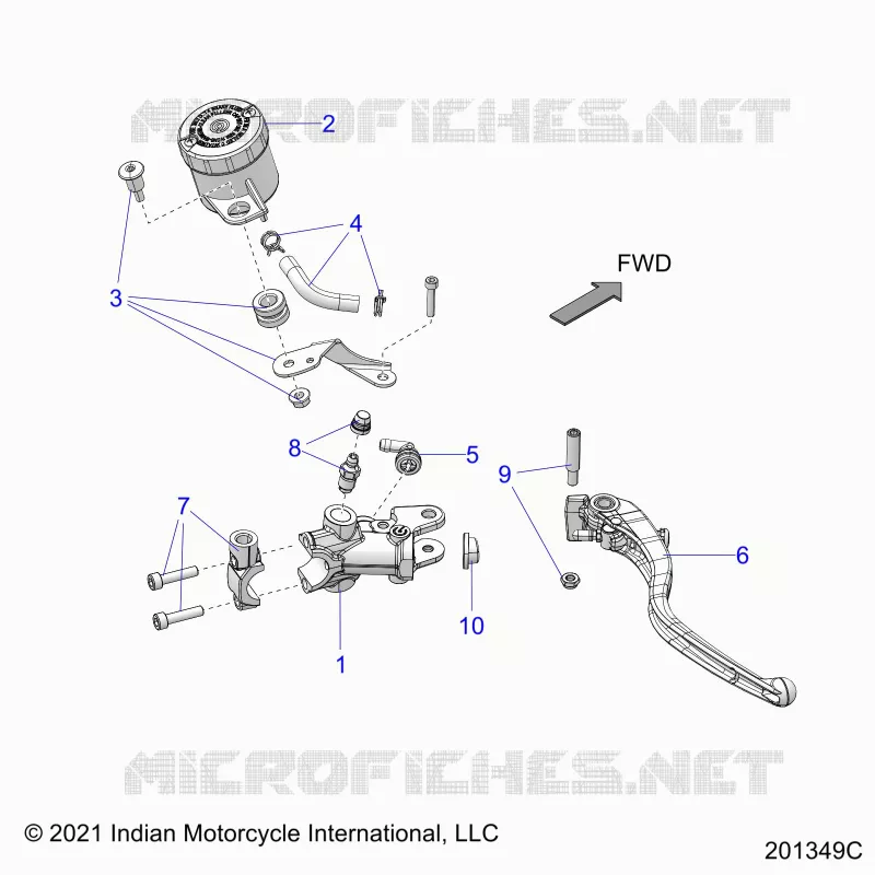 BRAKES, MAITRE CYLINDRE, FRONT