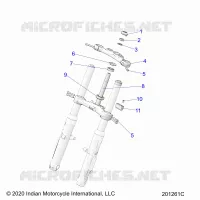 TES DE FOURCHE INFERIEUR ET SUPERIEUR