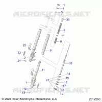 SUSPENSION AVANT FORKS