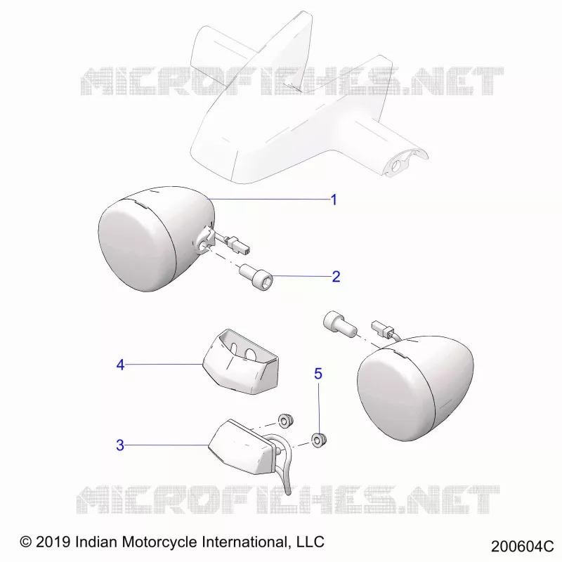 ELECTRICITE, TURN SIGNALS, REAR/REAR LIGHTING