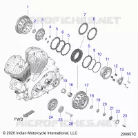 SYSTÃˆME DE TRANSMISSION, CLUTCH AND PRIMARY DRIVE