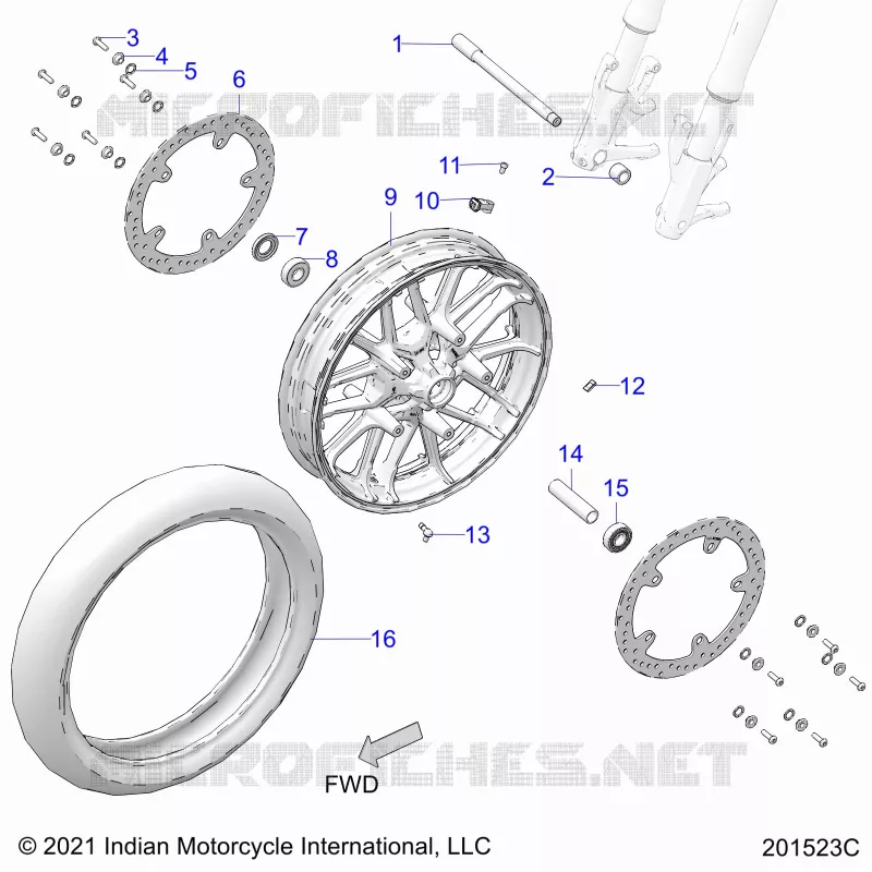 ROUE AVANT