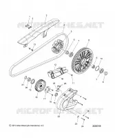 SYSTÃˆME DE TRANSMISSION, SPROCKETS, GUARDS AND BELT