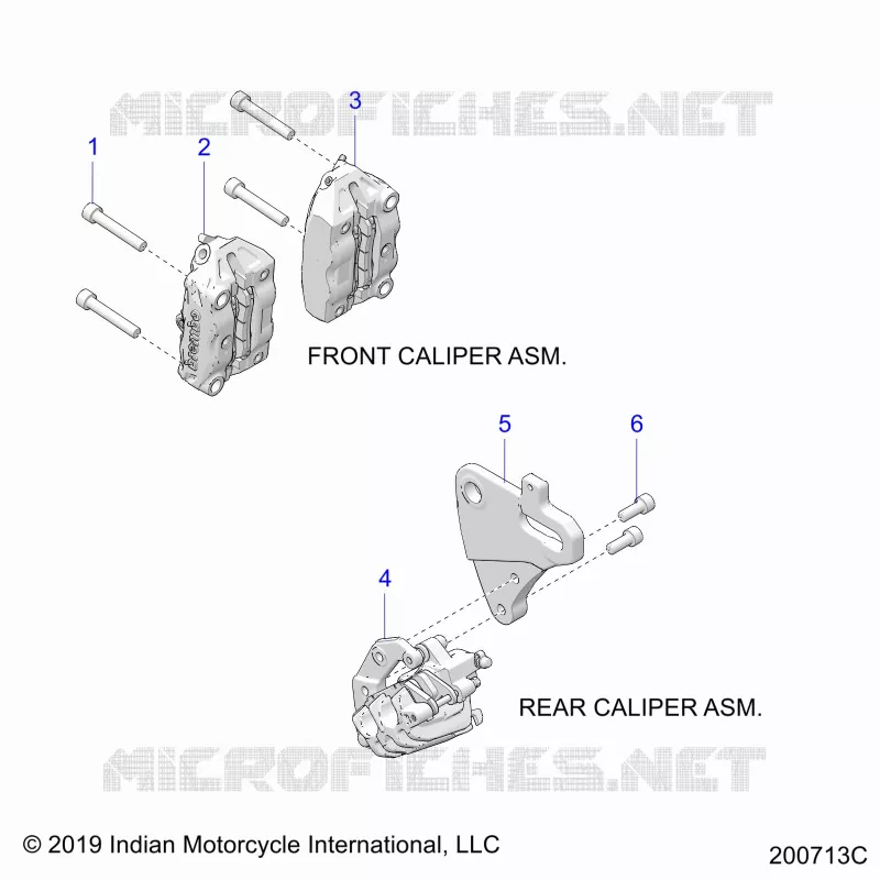 BRAKES, ETRIERS DE FREIN AVANT AND REAR