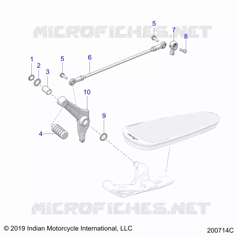 SYSTÃˆME DE TRANSMISSION, SHIFT PEDAL AND SHIFT LINKAGE