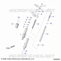 SUSPENSION AVANT FORKS