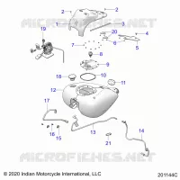 SYSTÃˆME D'ALIMENTATION, FUEL TANK ASM.